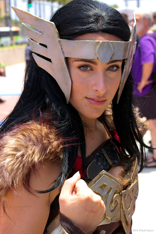 .The Lady Sif. ~ Comic-Con. San Diego. 2012. Just Outside the Convention Center.